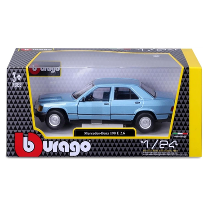 Bburago Collector - 1:24 Diecast - Collezione - W/O Stand - 1987 Mercedes-Benz 190E