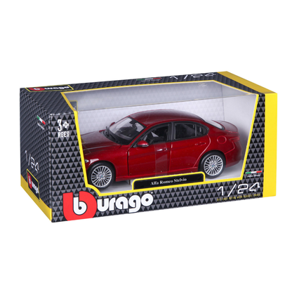 Bburago Collector - 1:24 Diecast - Collezione - W/O Stand - Alfa Romeo Stelvio