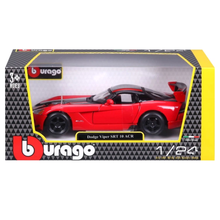 Bburago Collector - 1:24 Diecast - Collezione - W/O Stand -  Dodge Viper Srt 10 Acr - Red