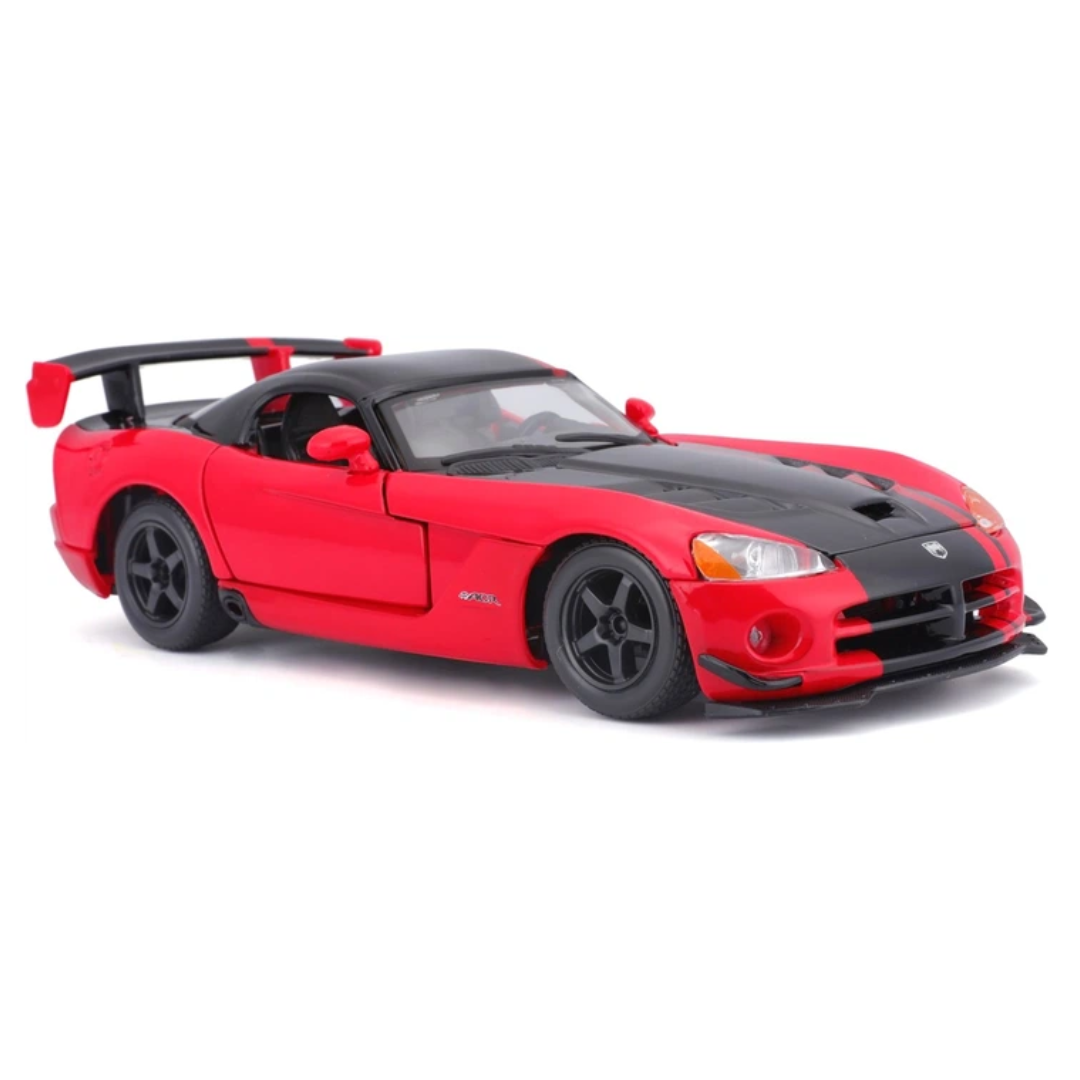 Bburago Collector - 1:24 Diecast - Collezione - W/O Stand -  Dodge Viper Srt 10 Acr - Red