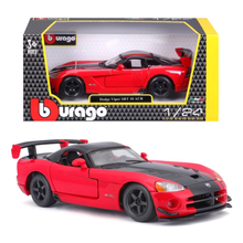 Bburago Collector - 1:24 Diecast - Collezione - W/O Stand -  Dodge Viper Srt 10 Acr - Red