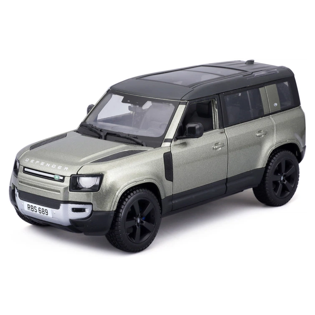 Bburago Collector - 1:24 Diecast - Collezione - W/O Stand - Land Rover Defender 2022 - Sl