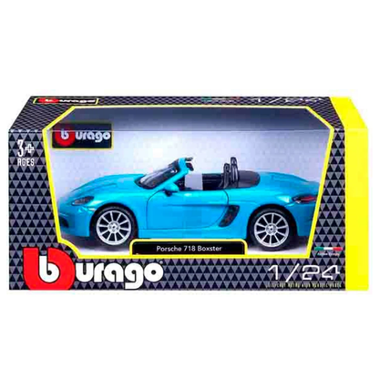 Bburago Collector - 1:24 Diecast - Collezione - W/O Stand - Porsche 718 Boxster