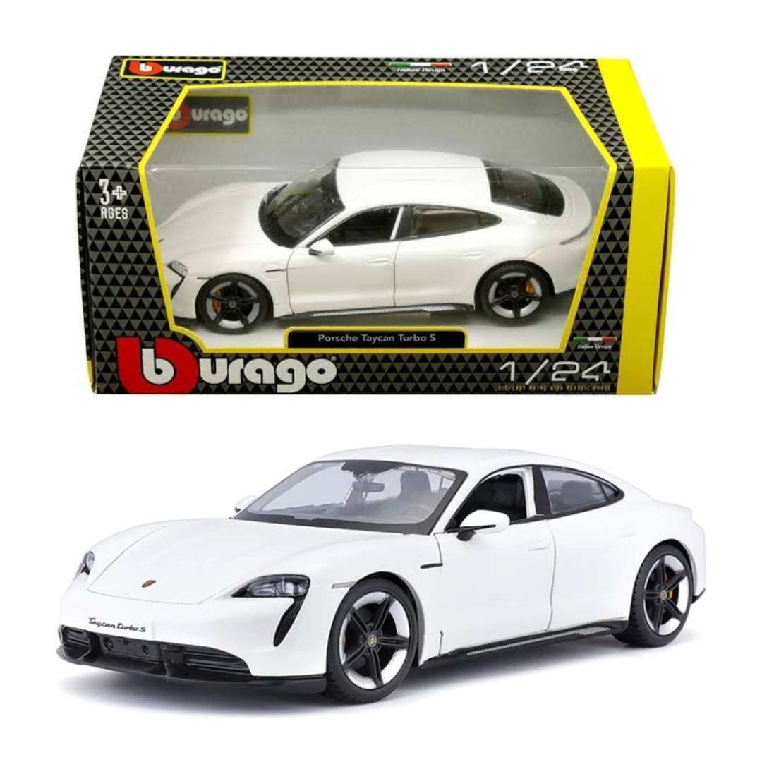 Bburago Collector - 1:24 Diecast - Collezione - W/O Stand - Porsche Taycan Turbo S