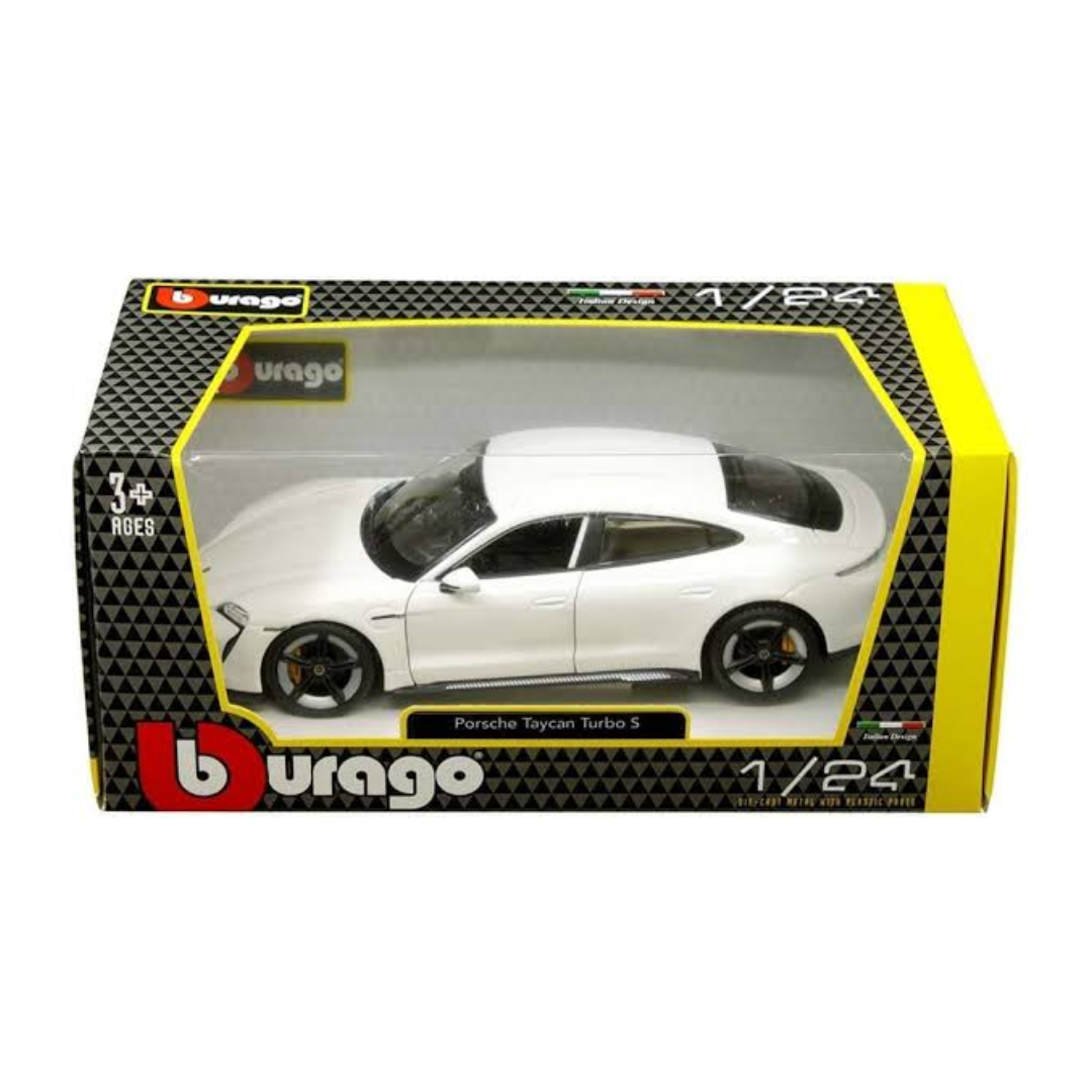 Bburago Collector - 1:24 Diecast - Collezione - W/O Stand - Porsche Taycan Turbo S