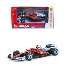 Bburago F1 - 1:43 Diecast - Ferrari Sf25 Miami Gp - Formula (W/O Helmet & Plastic Stand) - Charles Leclerc