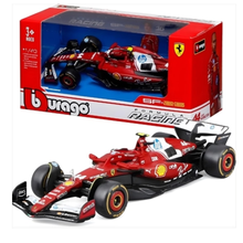 Bburago F1 - 1:43 Diecast - Ferrari Sf25 Miami Gp - Formula (W/O Helmet & Plastic Stand) -Lewis Hamilton
