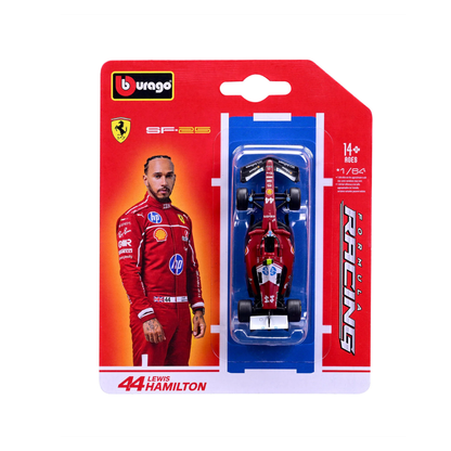 Bburago F1 - 1:64 Diecast - Ferrari Sf- 25 (2025 Australian F1 Gp) Formula (W/O Helmet)