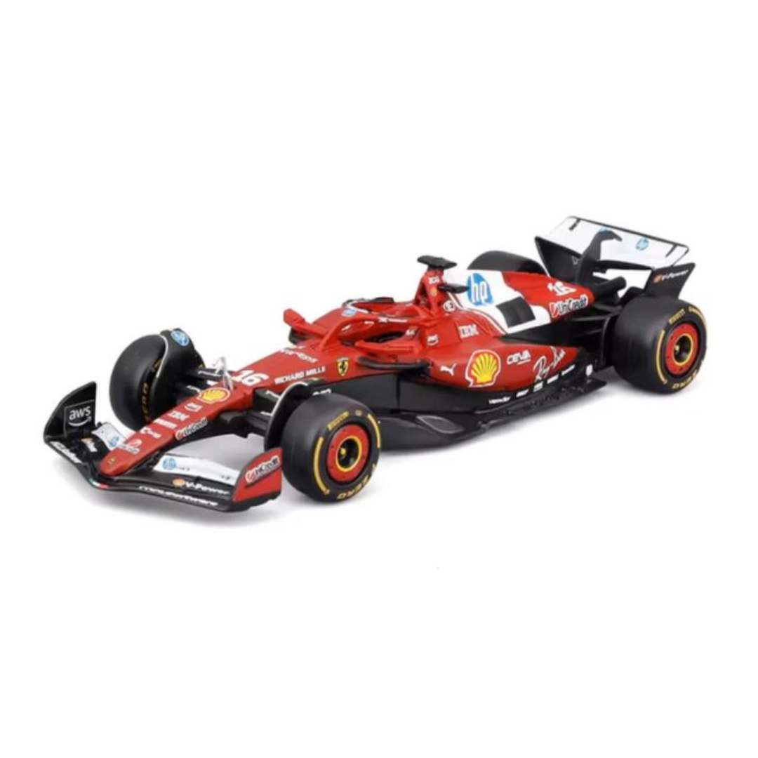 Bburago F1 - 1:64 Diecast - Ferrari Sf- 25 (2025 Australian F1 Gp) Formula (W/O Helmet)