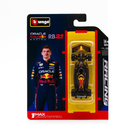 Bburago F1 - 1:64 Diecast - Oracle Red Bull Racing Rb21 (2025 Bahrain Gp) (2025) Formula (W/O Helmet)