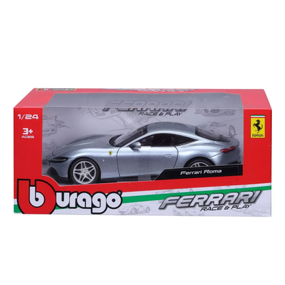 Bburago Ferrari - 1:24 Diecast - Ferrari R & P (W/O Stand) - Ferrari Roma