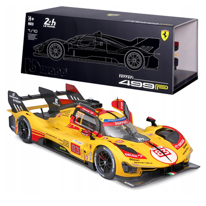 Bburago Ferrari 1:18 Ferrari Racing Dlx - 499P (24H Le Mans Hypercar 2024) (Af Corse Team)