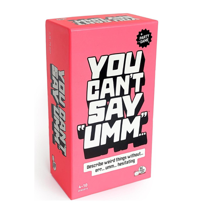 Big Potato You Can't Say Umm Quiz Card Game