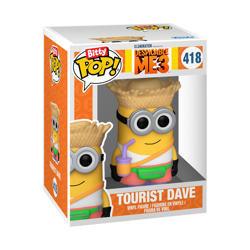 Bitty Funko Pop! Movies: Minions - Bob, Dave 2Pk