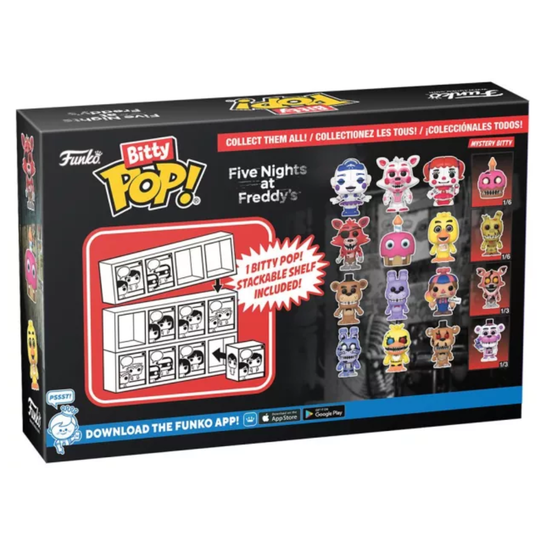 ألعاب بيتي فانكو بوب!: خمس ليالٍ في فريدي - عبوة من ٤ قطع