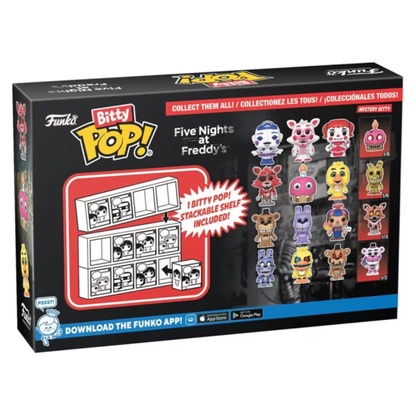 ألعاب بيتي فانكو بوب!: خمس ليالٍ في فريدي - عبوة من ٤ قطع
