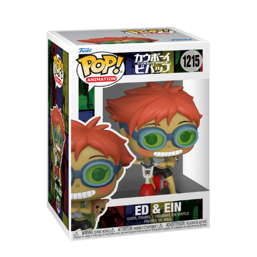 Funko Pop! Animation: Cowboy Bebop - Edward On Scooter W/ Ein