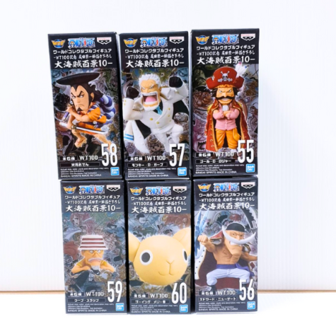 Bandai One Piece World Collectable Figure -The Great Pirates