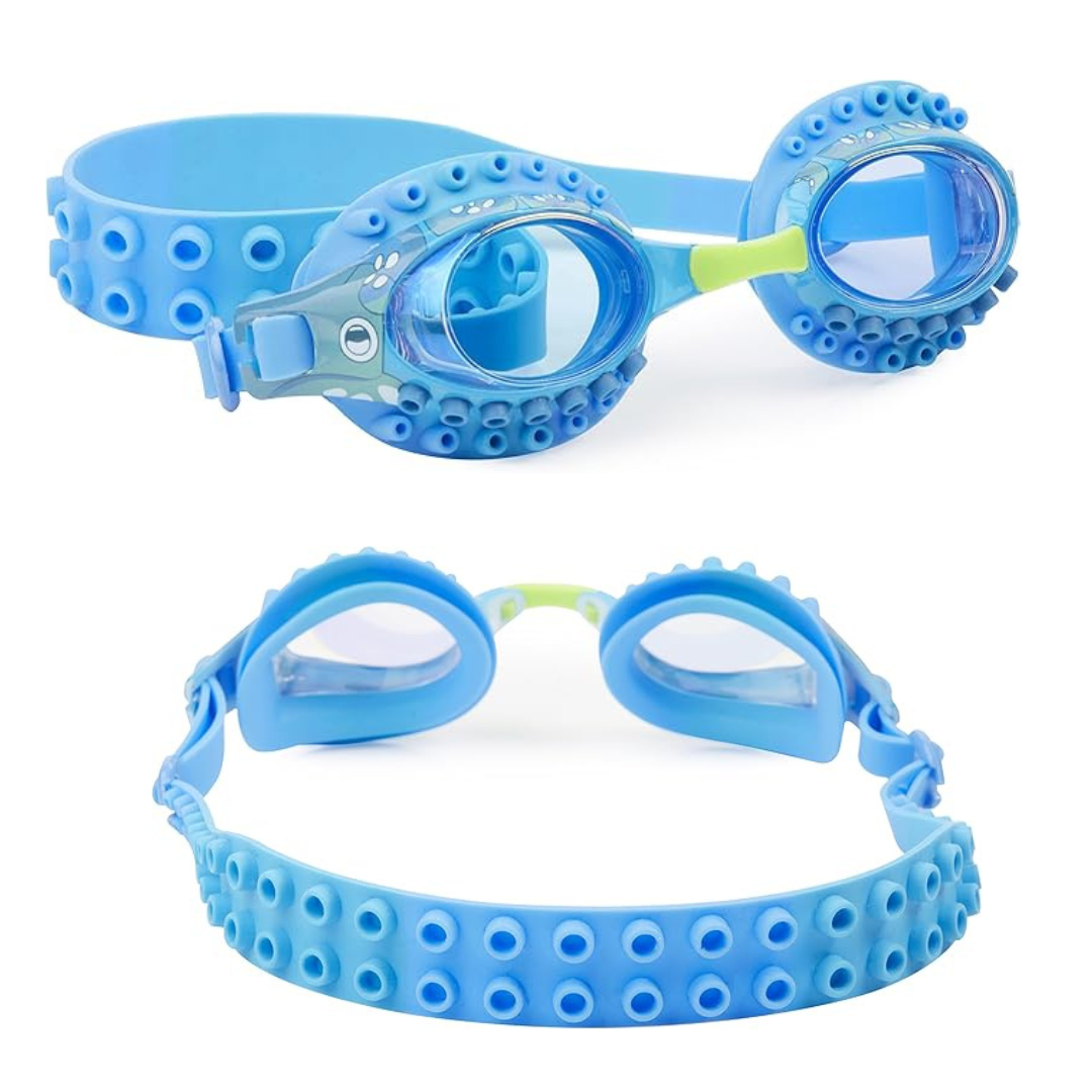 Bling2o Scungilli Clam Bake Blue Swim Goggles 1