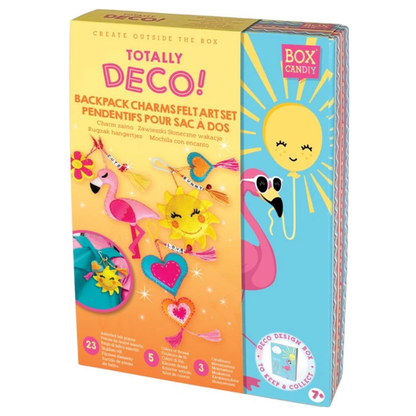 Box Candiy - Deco Backpack Charms Felt Art Set 1