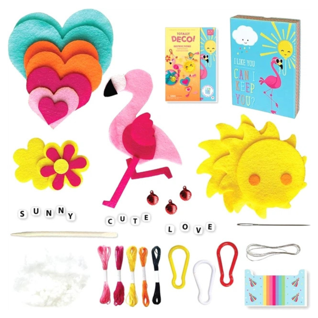 Box Candiy - Deco Backpack Charms Felt Art Set 2