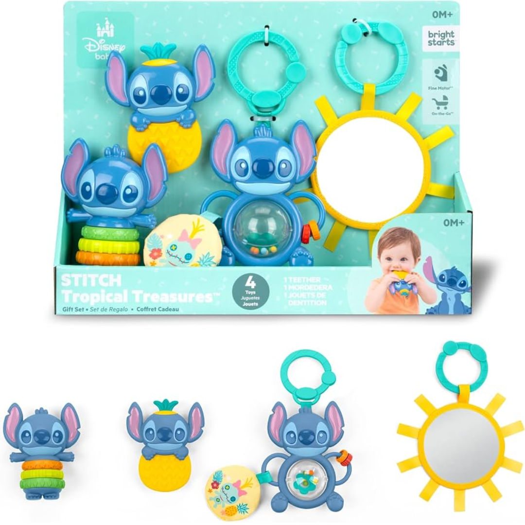 Bright Starts Stitch Tropical Treasures? Gift Set