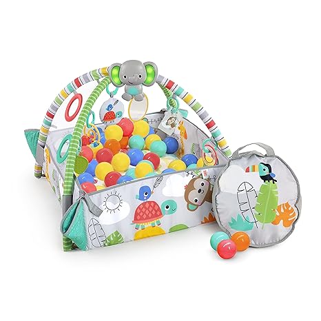 Bright Starts 5-In-1 Your Way Ball Play Activity Gym & Ball Pit - Totally Tropical 1