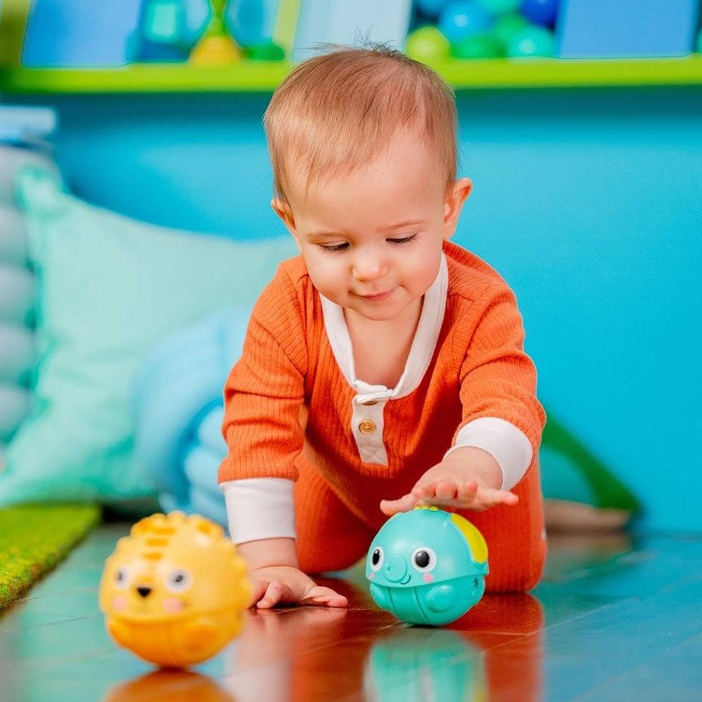 Bright Starts Giggables Roll & Chase Pals - 4