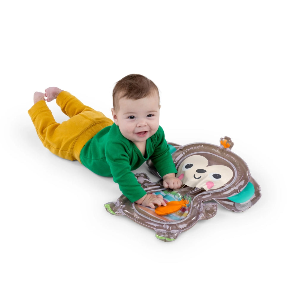 Bright Starts Hungry Monkey Tummy Time Water Mat - 3