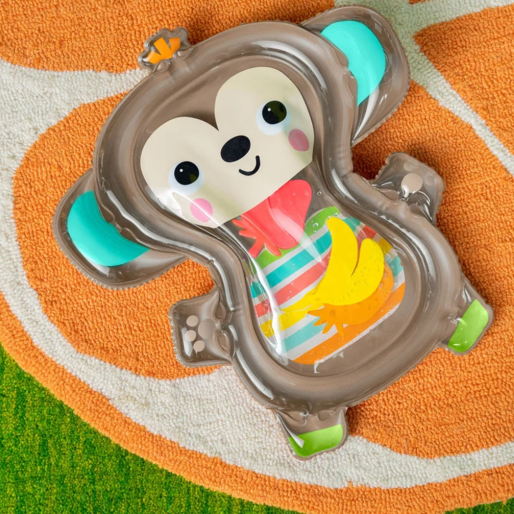 Bright Starts Hungry Monkey Tummy Time Water Mat - 5