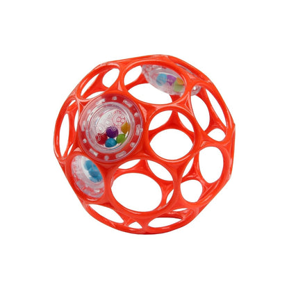 Bright Starts Oball Rattle Easy-Grasp Toy - Red - 3