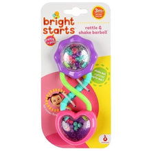 Bright Starts Rattle And Shake Barbell Toy - Purple 1
