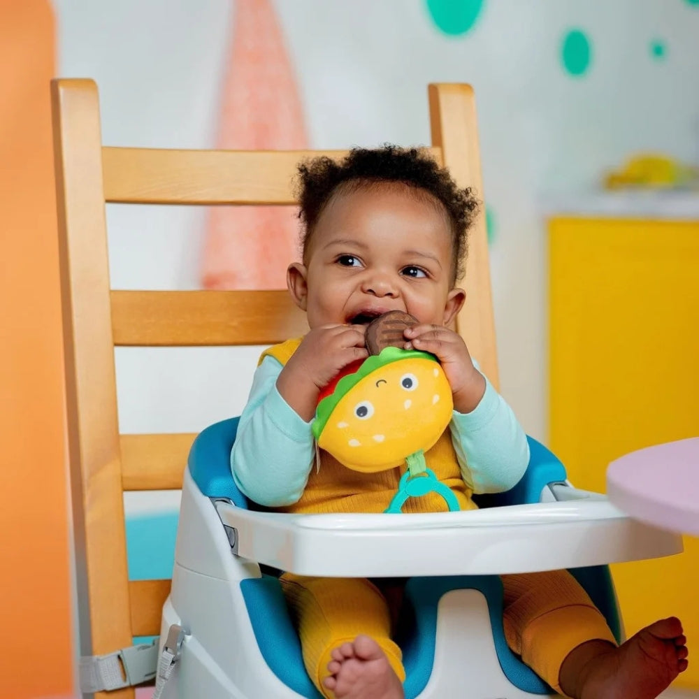 Bright Starts Say Cheeseburger Teether Toy - 2