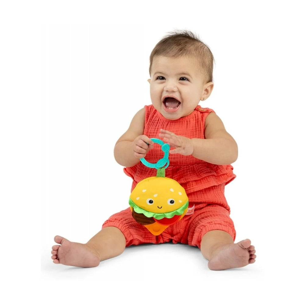 Bright Starts Say Cheeseburger Teether Toy - 3