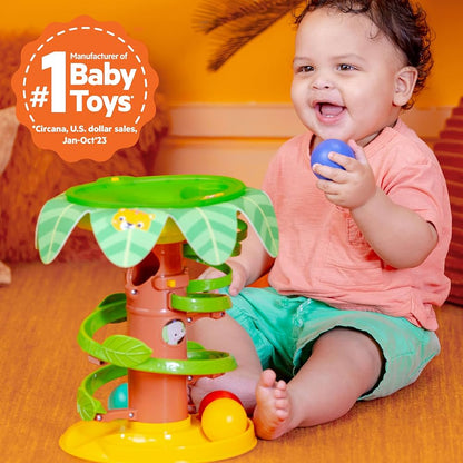 Bright Starts Tropical Twirl Ball Play Toy - 1