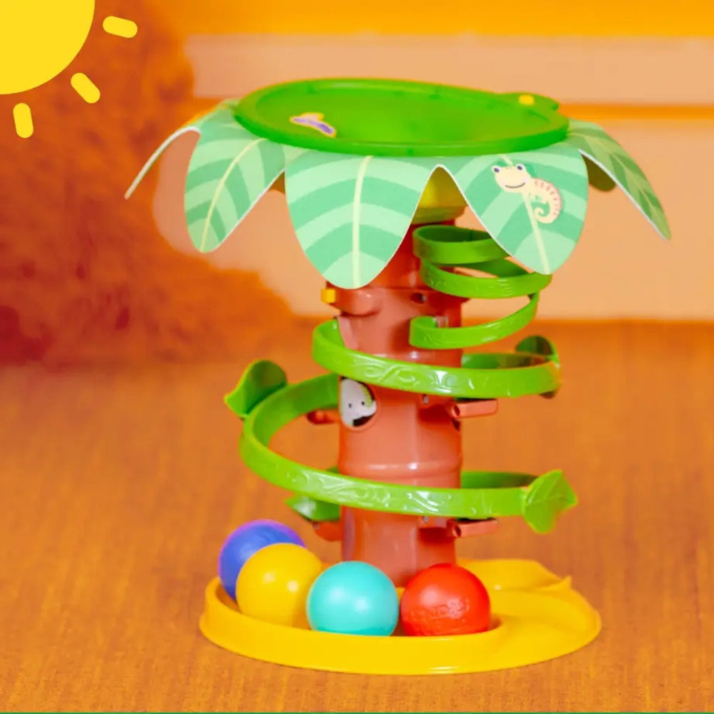 Bright Starts Tropical Twirl Ball Play Toy - 2