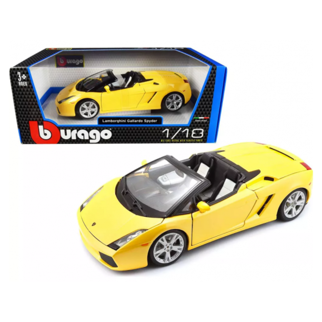Burago 1/18 - Lamborghini Gallardo Spyder 2