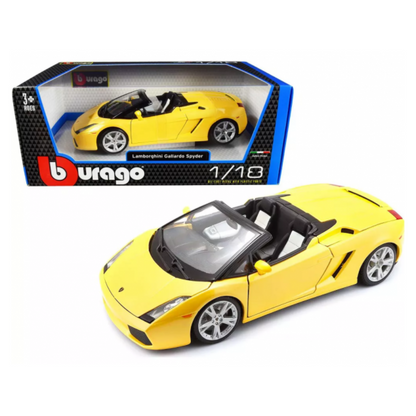 Burago 1/18 - Lamborghini Gallardo Spyder 2