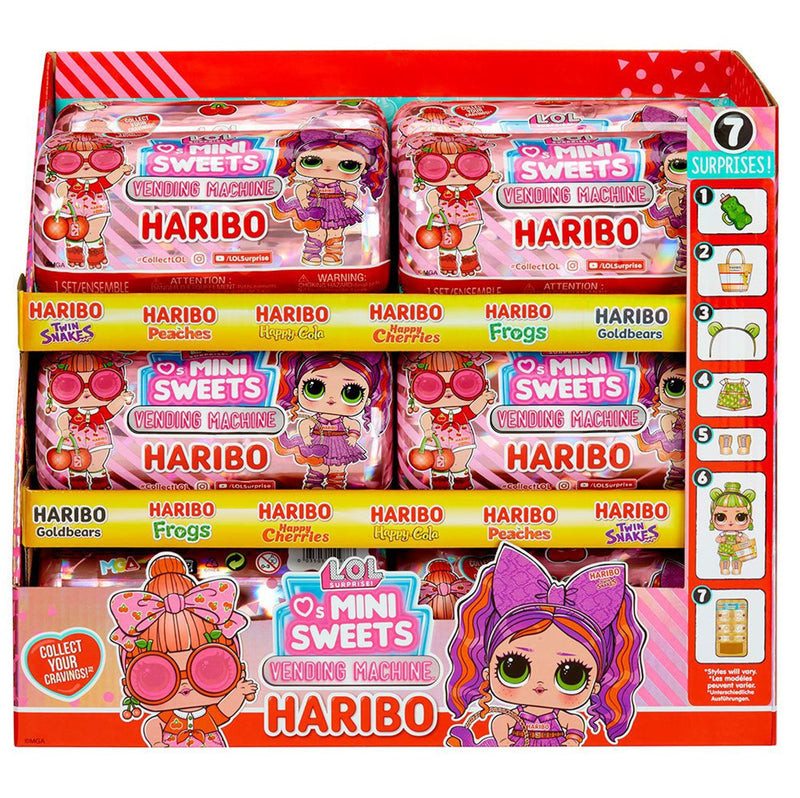 LOL Surprise Loves Mini Sweets X Haribo Vending Machine asstd (PDQ)
