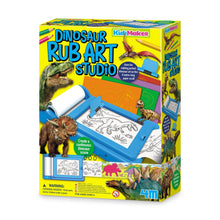 4M Kidz Maker - Dinosaur Rub Art Studio