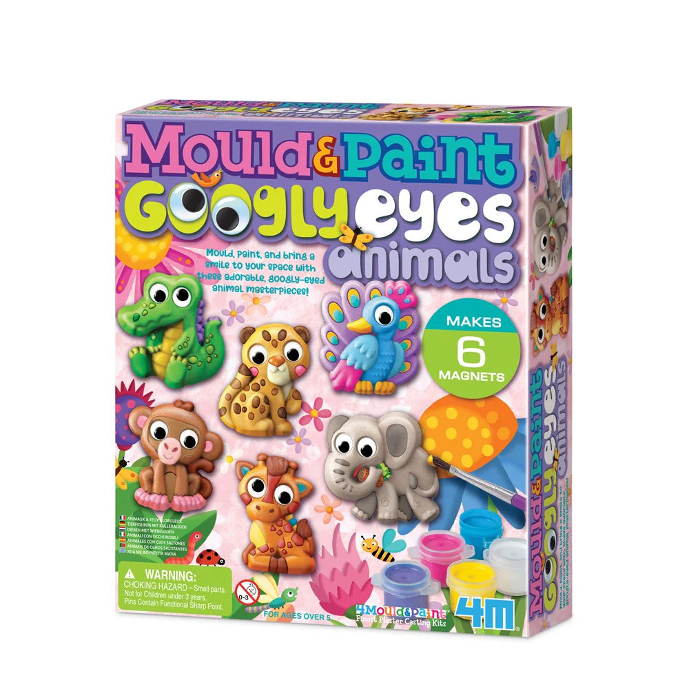 4M Mould & Paint - Googly Eyes Animals
