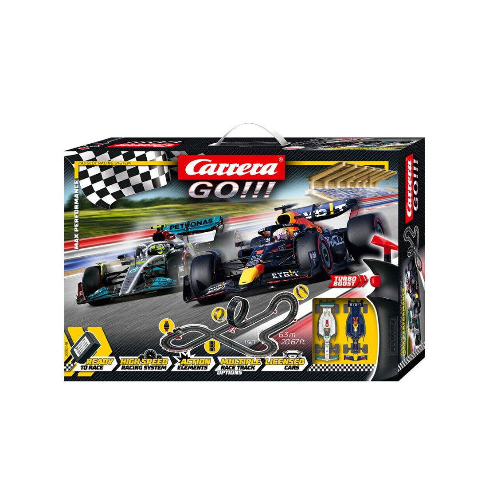 Carrera F1 Formula Champions Rc Slot Racing - 6.3 Mts - Red Bull Vs Petronas - 3