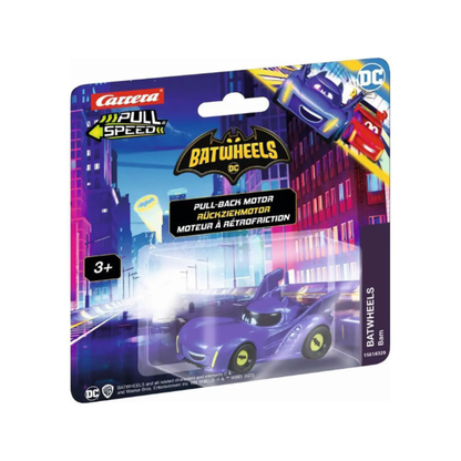 Carrera Licensed Pull N Speed Batwheels Asstd 1:43