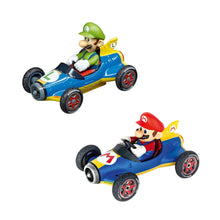 Carrera Licensed Rc Slot Racing - Go! Nintendo Mario Kart Mach8 - 5.3 Mts - Mario Vs Luigi - 2