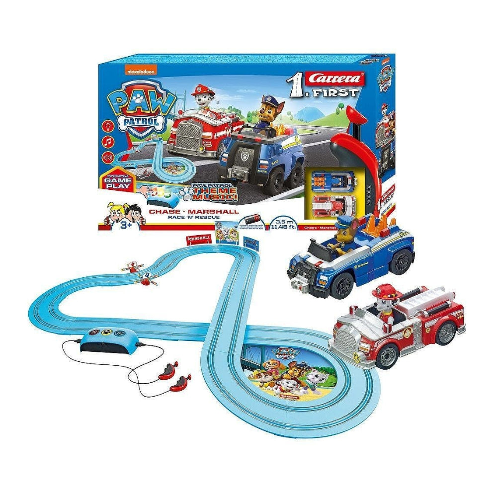 Carrera Licensed Slot Rc Paw Patrol - Track First Year - 2.4 Mts - Chase & Marshal - 1