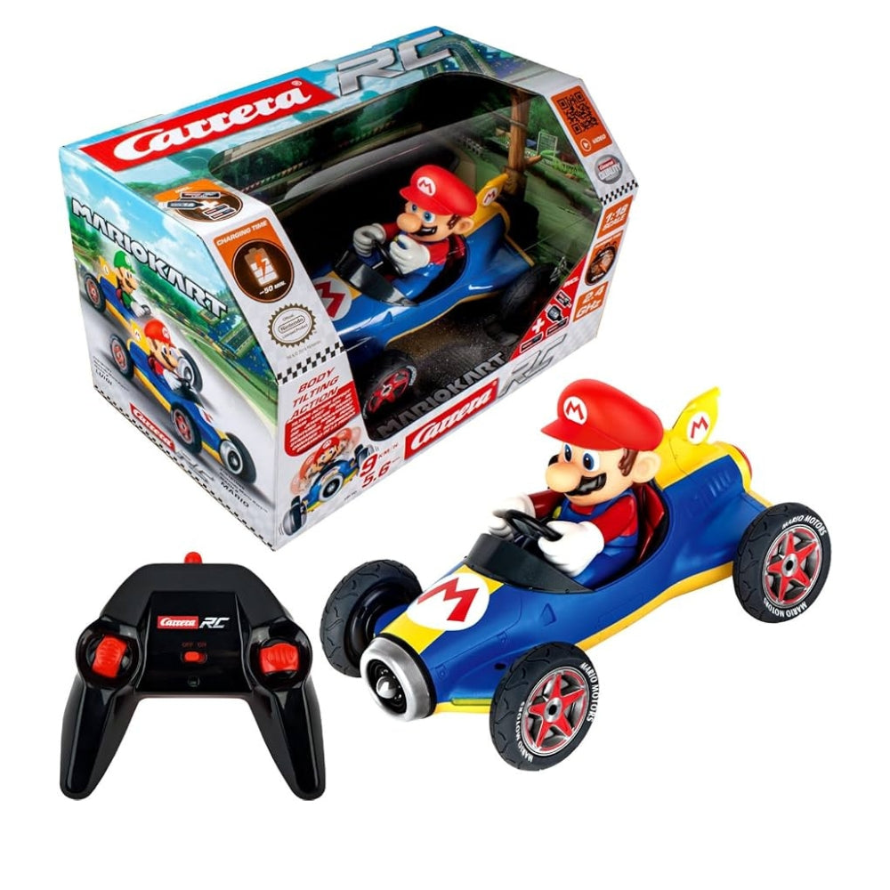 Carrera Rc Mario Kart Mach8 - Mario 1:18 - 1