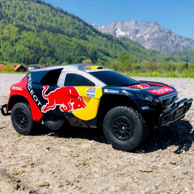 Carrera Rc Peugeot 08 Dakar 16 - Red Bull - 1:16 2