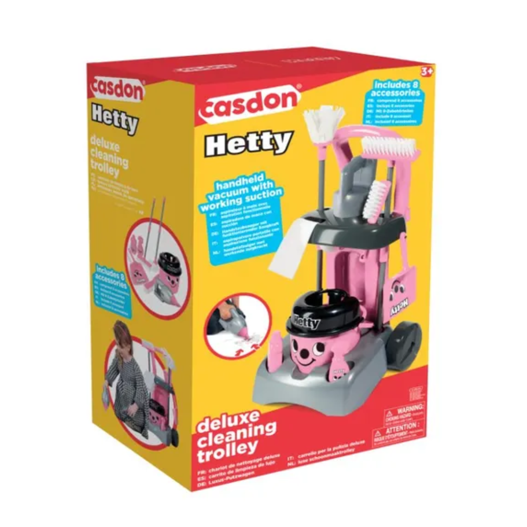 Casdon Henry Cleaning Trolley (Pink) 2
