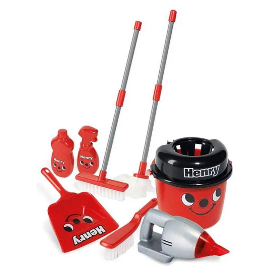 Casdon Henry Cleaning Trolley (Red) 4