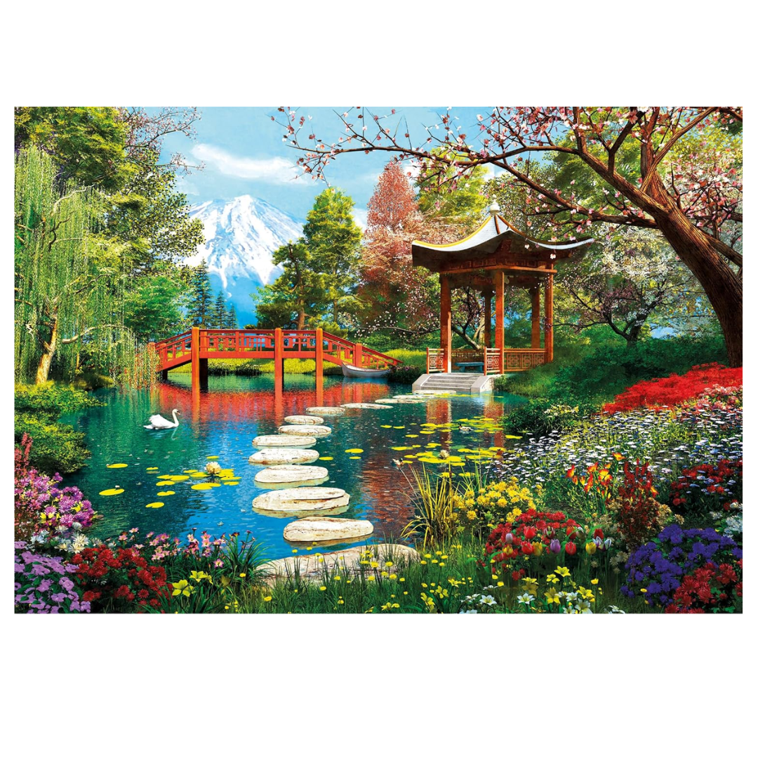 Clem Puzzle Fuji Gard + Poster 1000pc 3